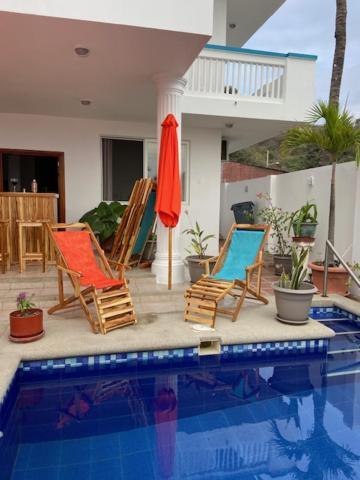Casa Bella Bed & Breakfast Crucita Esterno foto